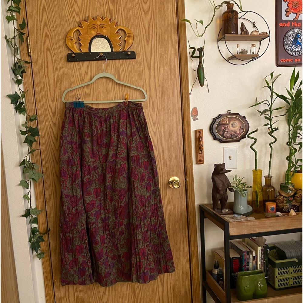 NWT Maxi Paisley Fairy Skirt